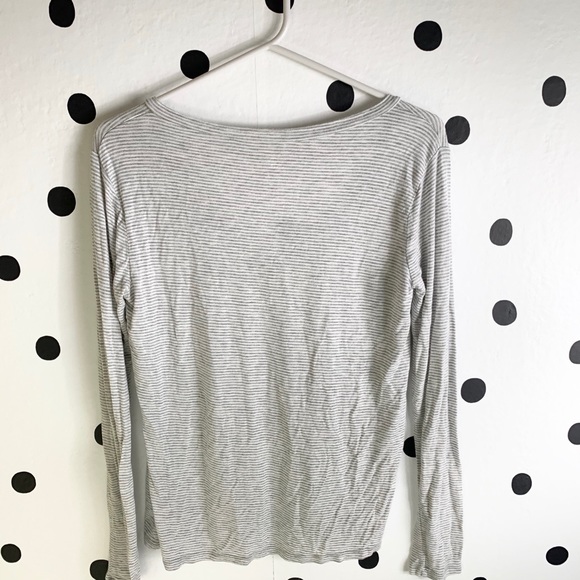 🌈5/$25🌈EUC long sleeve stripe shirt size m - Picture 5 of 8